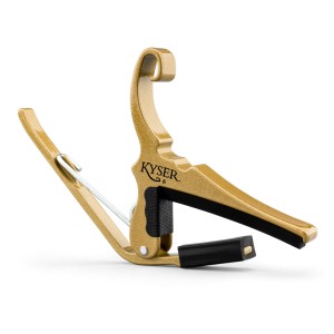Kyser KG6G Quick-Change Guitar Capo - Gold