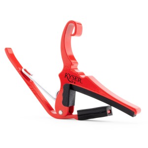Kyser KG6LRA Colour Waves Quick-Change Capo - Lipstick Red