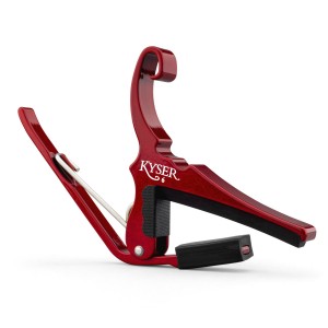 Kyser KG6R Quick-Change Guitar Capo - Red