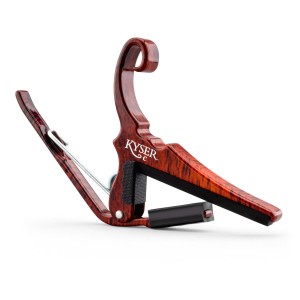 Kyser KGCRWA Rosewood Quick-Change Capo for Classical Guitar