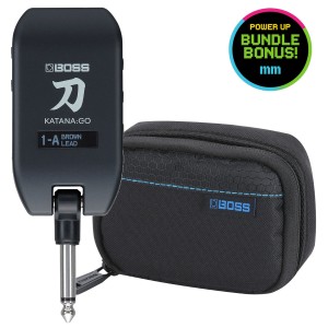 Boss Katana Go Headphone Amp with CB-KTNGO Carrying Pouch