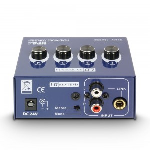 LD Systems HPA4, 4-Channel Headphone Amplifier