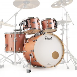 Pearl Masters MCT 4 Piece Maple Shell Pack 10/12/16/22 in Satin Sakura