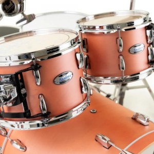 Pearl Masters MCT 4 Piece Maple Shell Pack 10/12/16/22 in Satin Sakura