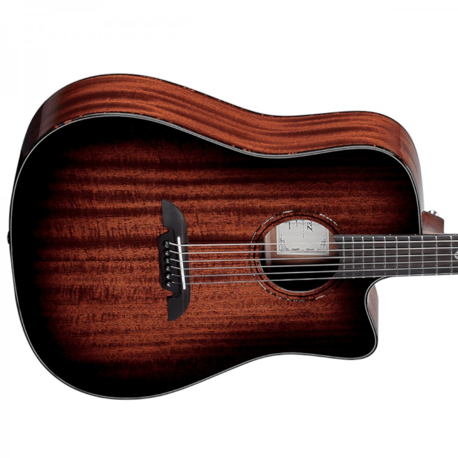 Alvarez MD66ce Masterworks Solid Mahogany Dreadnought - Shadowburst