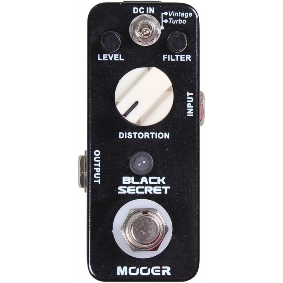 Mooer Black Secret Distortion Micro Compact Pedal