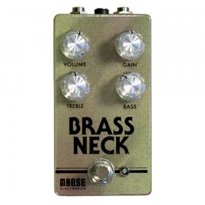 Moose Electronics Brass Neck Overdrive Pedal