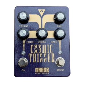 Moose Electronics Cosmic Trigger MK2 Cosmic Chrome Preamp Pedal