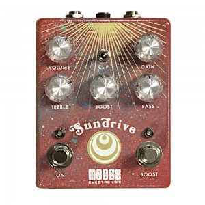Moose Electronics - Sundrive Overdrive Pedal - Red