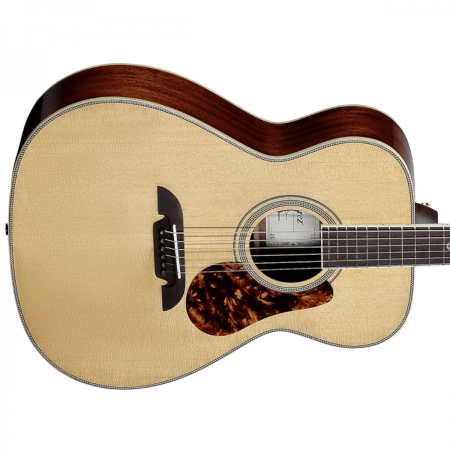Alvarez MF60e Masterworks All-Solid OM - Herringbone