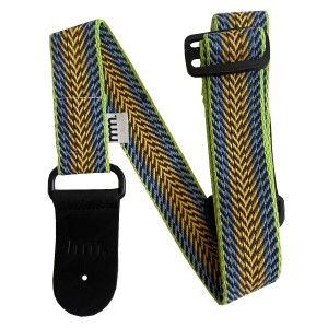 Musicmaker Sustainable Strap - Green Blue Yellow Arrows