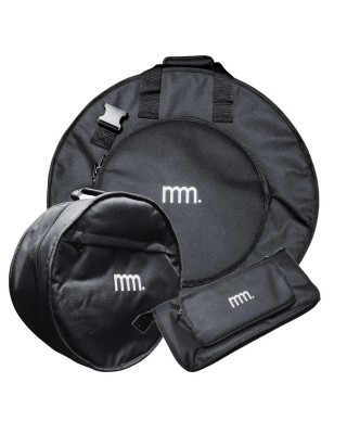 Musicmaker Premium Padded Drum Bag Bundle - Snare / Cymbals / Stick