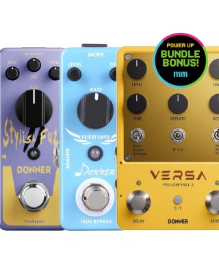 mm Donner Indie / Shoegaze Bundle: Featuring Fuzz, Chorus, Delay & Reverb