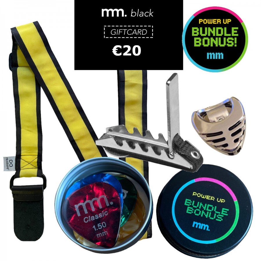 mm Guitar Gifts Promo Bundle with €20 Voucher