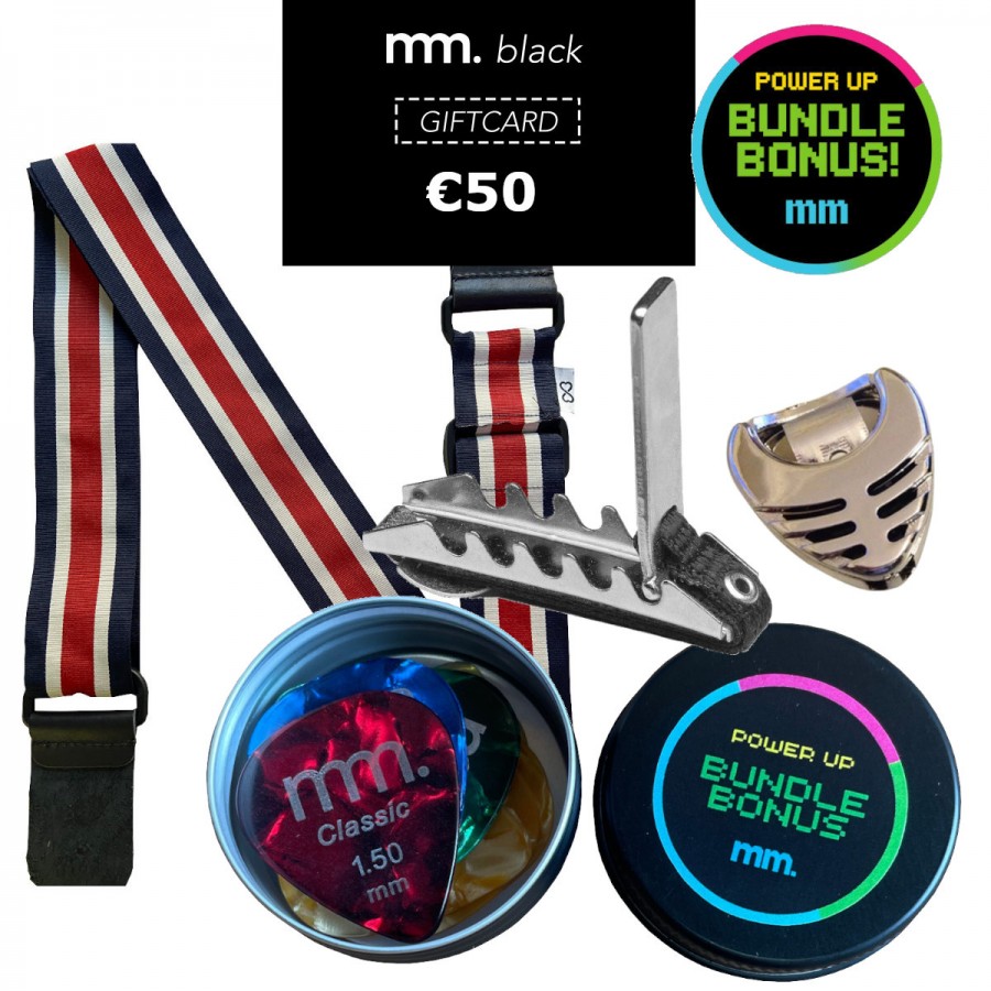 mm Guitar Gifts Promo Bundle with €50 Voucher