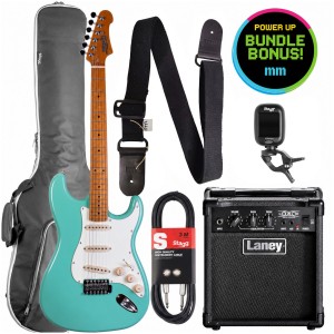 mm Jet Pack - S-Style Electric Guitar Promo Bundle