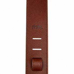 mm Premium Comfort Upcycled Leather Strap - Brown