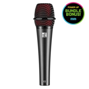 sE Electronics V3 Microphone Promo Bundle with Cable and Stand