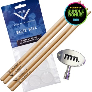 mm Drummer's Vater 5AW Stick Promo Bundle