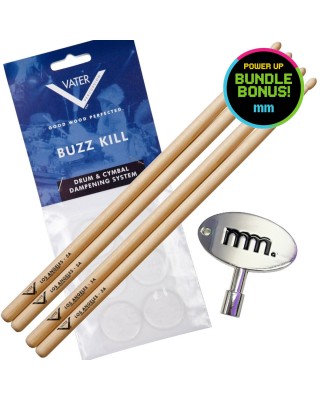 mm Drummer's Vater 5AW Stick Promo Bundle