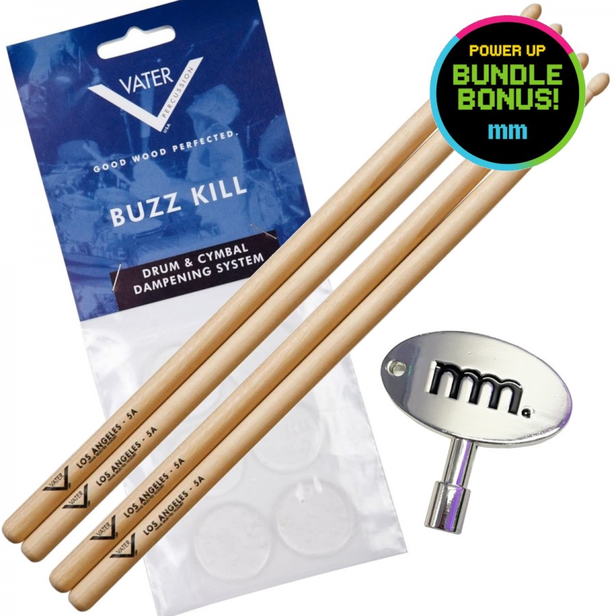 mm Drummer's Vater 5AW Stick Promo Bundle