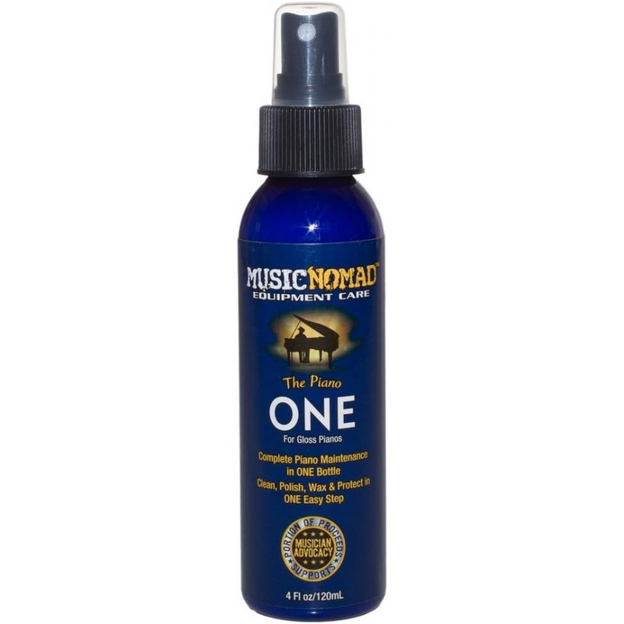 Music Nomad MN130 The Piano ONE - All in 1 Cleaner, Polish & Wax for Gloss Pianos