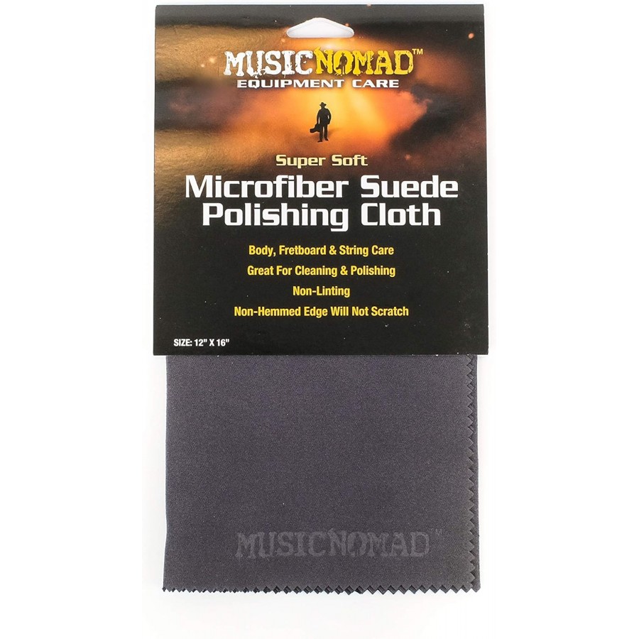 Music Nomad MN201 Super Soft Edgeless Microfibre Suede Polishing Cloth