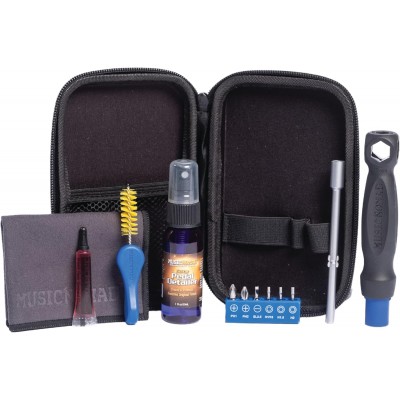 Music Nomad MN286 Guitar Pedal Cleaning and Care Kit - 12 Pce.