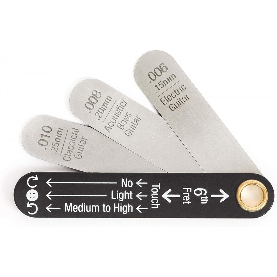Music Nomad MN600 Precision Truss Rod Gauge with Pick Capo