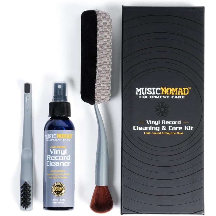Music Nomad MN890 6 in 1 Vinyl Record Cleaning & Care Kit