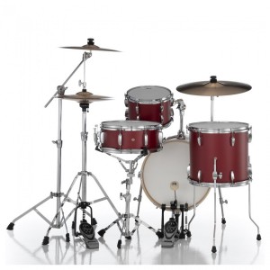 Pearl Midtown 4pc Compact Set with Hardware - Matt Red