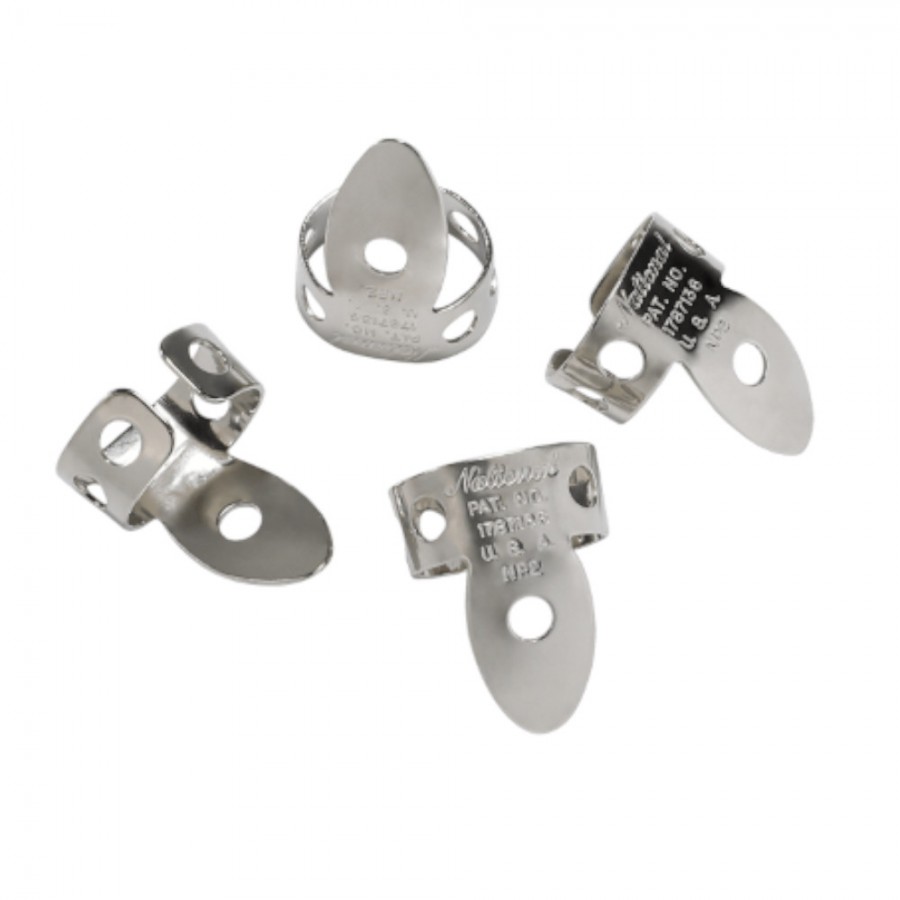 D'Addario National Nickel Finger Picks - 4 pack