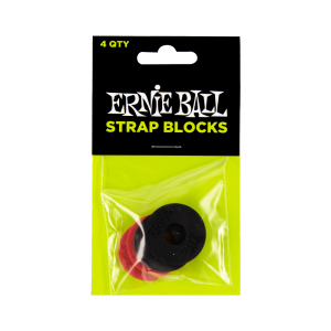 Ernie Ball 4603 Strap Blocks, 4-Pack 