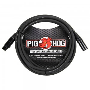 Pig Hog 8mm Mic Cable, 10ft XLR