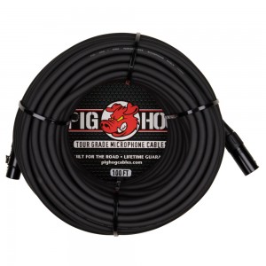 Pig Hog 8mm Mic Cable, 100ft XLR