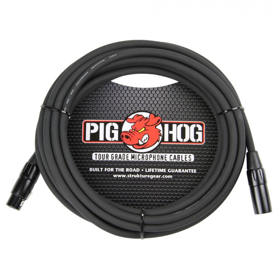 Pig Hog 8mm Mic Cable, 20ft XLR