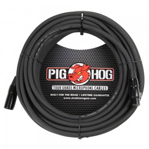 Pig Hog 8mm Mic Cable, 50ft XLR