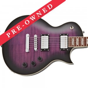 Pre-Owned ESP LTD EC-256FM See Thru Purple Sunburst