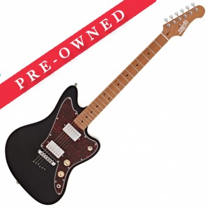 Pre-Owned JET Guitars JJ-350 Offset Roasted Maple - Black