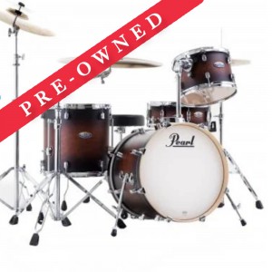 Pre-Owned Pearl Decade Maple 4 Pc. Be Bop Kit Satin Brown Burst
