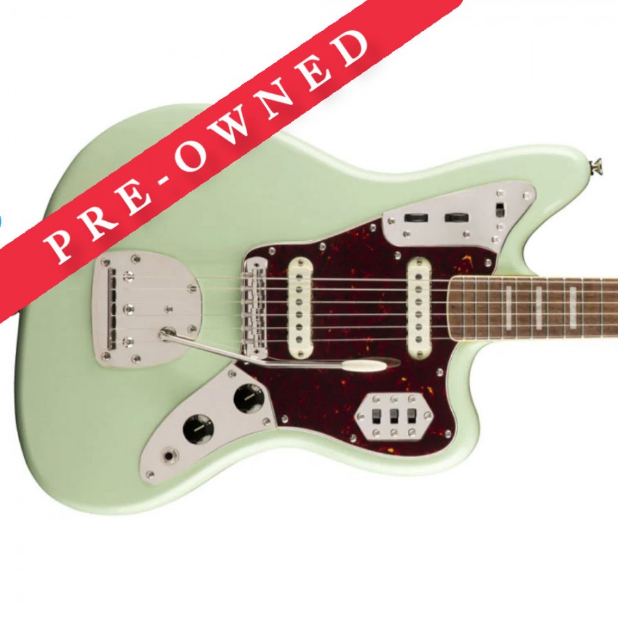 Pre-Owned Squier Classic Vibe 70's Jaguar - Sea Foam Green