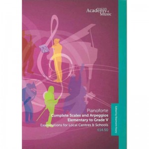 RIAM Complete Piano Scales & Arpeggios, Elementary to Grade 5