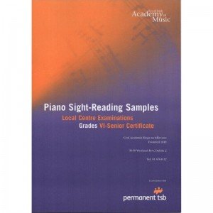 RIAM Piano Sight-Reading Tests Senior (Grade 6–Senior Cert)