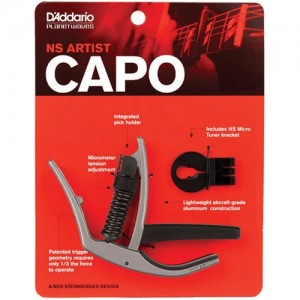 Planet Waves PW-CP-10 NS Artist Micro Tension Adjustable Capo