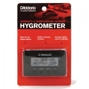 D'addario PW-HTS Hygrometer Humidity And Temperature Sensor