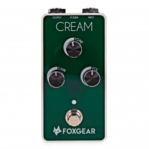 Foxgear Cream, Vintage Overdrive Pedal