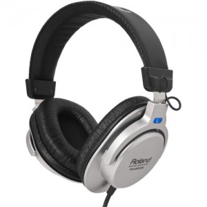 Roland RH-200S Monitor Headphones, Silver