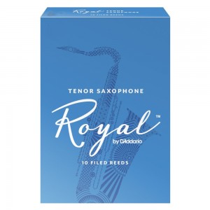 Royal by D'Addario Tenor Sax Reeds, Strength 3.5, 10-pack