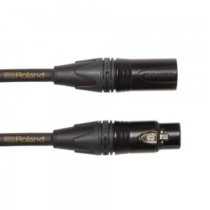 Roland Gold Series 25ft / 7.5m Microphone XLR Cable