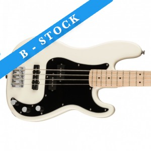 B-Stock Squier Affinity Series Precision Bass PJ, Maple Fingerboard, Olympic White